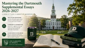 Dartmouth Supplemental Essays 2026-2027