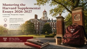 Master the Harvard Supplemental Essays with our 2026-2027