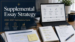 Supplemental Essay Strategy 2026–2027