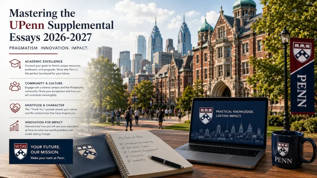UPenn Supplemental Essays 2026-2027: The Definitive Strategy Guide