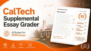 CalTech Supplemental Essay Grader
