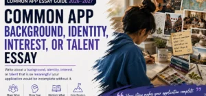 Common App Background Identity Interest Talent Essay