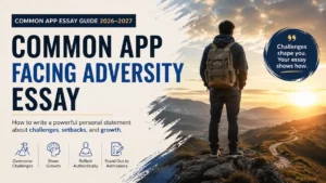 Common App Facing Adversity Essa