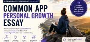 Common App Personal Growth Essay