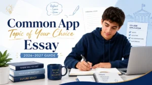 Common App Topic of Your Choice Essay