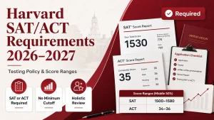 Harvard SAT/ACT Requirements 2026–2027