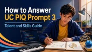 How to Answer UC PIQ Prompt 3: Talent and Skills Guide
