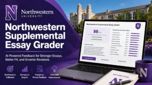 Northwestern Supplemental Essay Grader