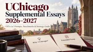 UChicago Supplemental Essays 2026–2027: Fall 2027